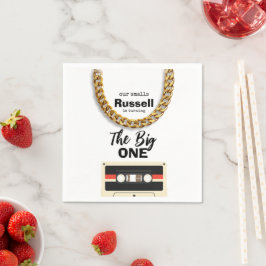 Notorious One 1st Birthday スタンダードカクテルナプキン