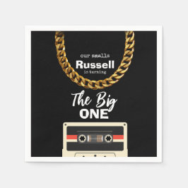 Notorious One 1st Birthday スタンダードカクテルナプキン