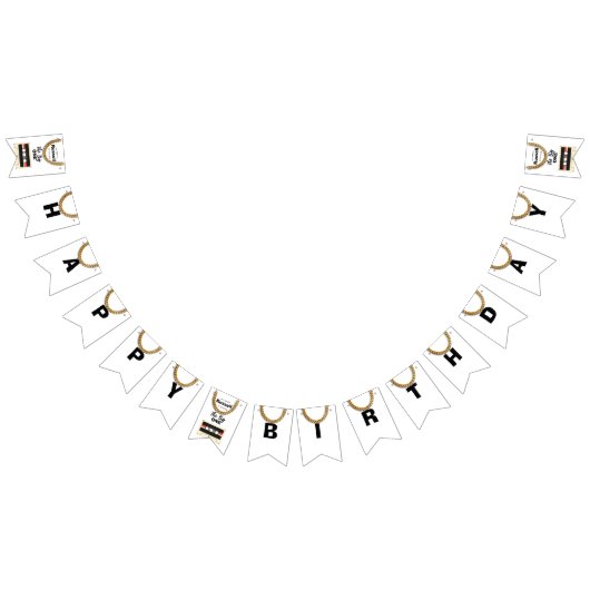 Notorious One 1st Birthday バンティングフラッグ (全)