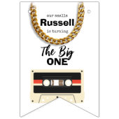 Notorious One 1st Birthday バンティングフラッグ (第1の旗)