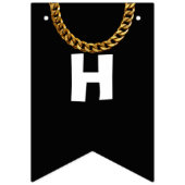 Notorious One 1st Birthday バンティングフラッグ (第2の旗)