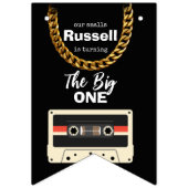 Notorious One 1st Birthday バンティングフラッグ (第1の旗)