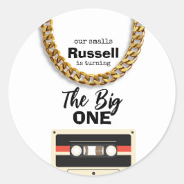 Notorious One 1st Birthday ラウンドシール