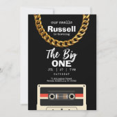 Notorious One 1st Birthday Invitation 招待状 (正面)