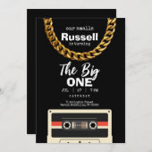 Notorious One 1st Birthday Invitation 招待状 (正面/裏面)