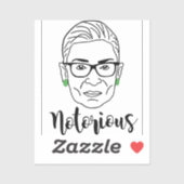 Notorious RBG Mug - Ruth Bader Ginsburg シール (シート)