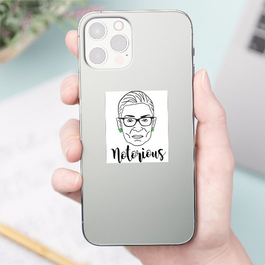 Notorious RBG Mug - Ruth Bader Ginsburg シール (スマートフォン)