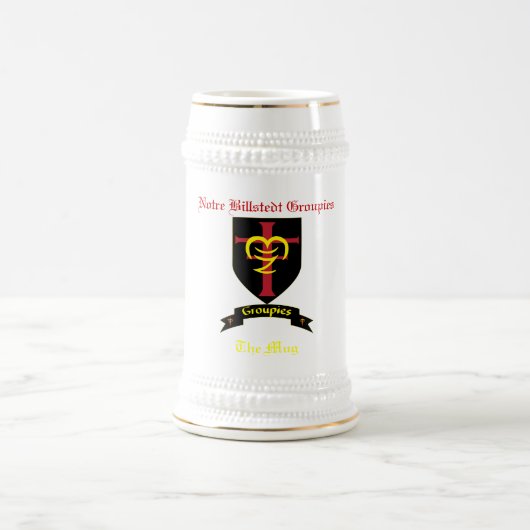 Notre Billstedtのグルーピーマグ ビールジョッキ (中央)