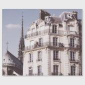 Notre Dameおよびパリの建築 ラッピングペーパー (フラット)