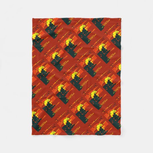 Notre Dameのせむし フリースブランケット (正面)