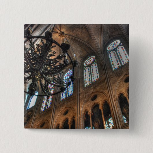 Notre Dameのインテリア 缶バッジ (正面)