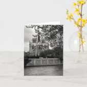 Notre Dameのカテドラルカード カード (黄色い花)