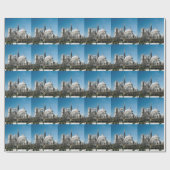 Notre Dameのカテドラル ラッピングペーパー (フラット)