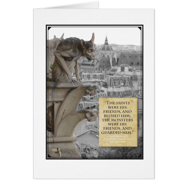 Notre Dameのガーゴイル (正面)