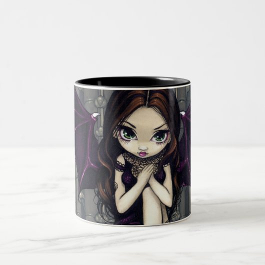 "Notre Dameのガーゴイル"のマグ ツートーンマグカップ (中央)