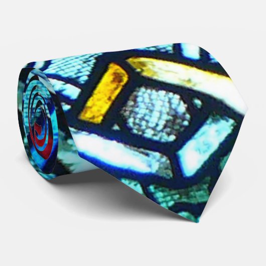 Notre Dameのステンドグラス ネクタイ (ロール)