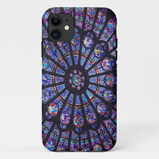 Notre Dameのバラ窓iPhone5の箱 Case-Mate iPhoneケース (裏面)
