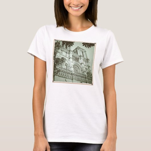 Notre Dameのワイシャツ Tシャツ (正面)