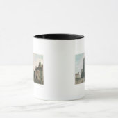 Notre Dameの前の正方形 マグカップ (中央)