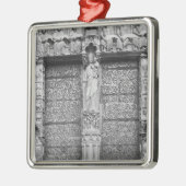 Notre Dameの左の入口、パリの正面 メタルオーナメント (左)