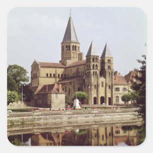 Notre Dameの教会の眺め スクエアシール