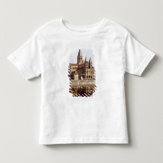 Notre Dameの教会の眺め トドラーTシャツ (正面)