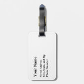 Notre Dameの春 ラゲッジタグ (裏面縦)