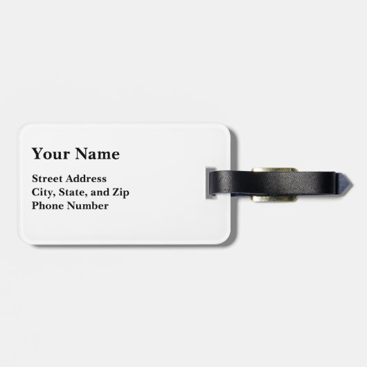 Notre Dameの春 ラゲッジタグ (裏面横)