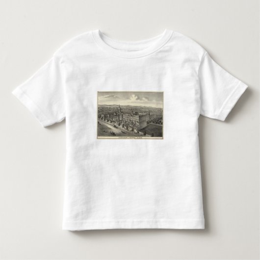 Notre DameのColl トドラーTシャツ (正面)