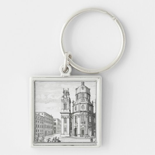 Notre Dame、ザルツブルク、「Entからのオーストリアの教会、 キーホルダー (正面)