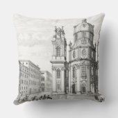 Notre Dame、ザルツブルク、「Entからのオーストリアの教会、 クッション (裏面)