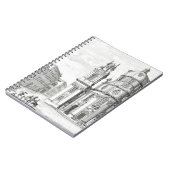 Notre Dame、ザルツブルク、「Entからのオーストリアの教会、 ノートブック (左側)