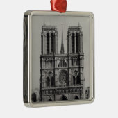 Notre Dame、パリの19世紀後半の正面 メタルオーナメント (右)