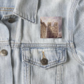 Notre Dame、パリ1836年のカテドラル 缶バッジ (インサイチュ)