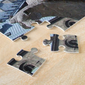 Notre Dame、パリ、フランス ジグソーパズル (側面)