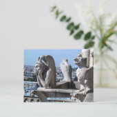 Notre Dame、パリ、フランス ポストカード (スタンド正面)