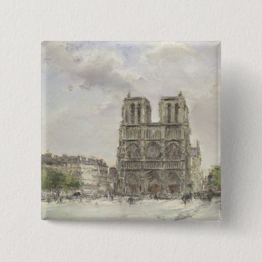 Notre Dame 缶バッジ (正面)