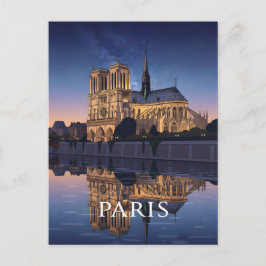 Notre Dame Cathedra Paris France ポストカード