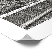 Notre Dame de Paris 12"x16"ポスター ポスター (角)