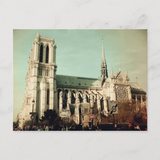 Notre Dame de Paris (France) ポストカード (正面)