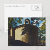 Notre Dame de Revest, Esparron，プロヴァンス ポストカード (正面/裏面)