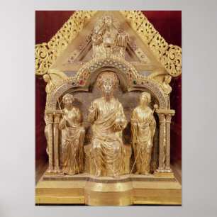 Notre Dame de TournaiのShrine私達の女性の ポスター