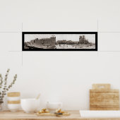 Notre Dame in Paris写真1909 ポスター (キッチン)