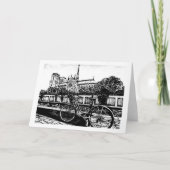 Notre Dame Note Card 5x7 カード (正面)
