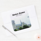 NOTRE DAME PARIS FRANCEスタンプ スクエアシール (封筒)