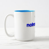 notroubleday! Two-Tone coffee mug ツートーンマグカップ (左)