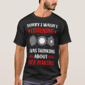 Not's聞 Lace Making Lacemaker Tシャツ (正面)