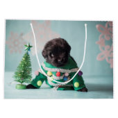 Nottaくまの子犬のギフトバッグ ラージペーパーバッグ (裏面)