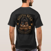 Notta Bear ベアロゴ Tシャツ (裏面)