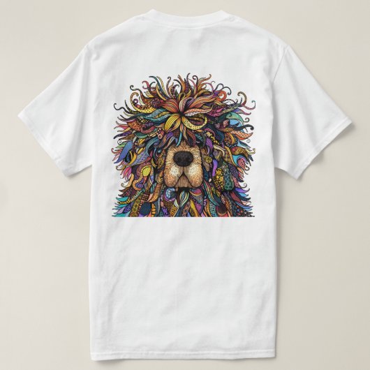 Notta Bear Nutty Newfie Tシャツ (デザイン裏面)